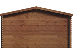Abri de jardin en bois traité marron autoclave 