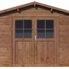 Abri de jardin en bois "Willow" - 9,3 m² - 28 mm - Marron