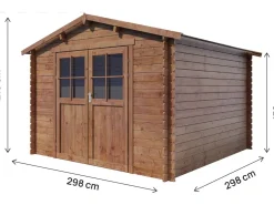 Abri de jardin en bois