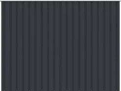 Abri de jardin en métal avec toit monopente métal "Orlando" - 2,81 m² - Gris