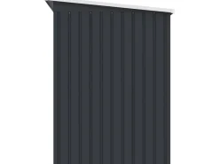 Abri de jardin en métal avec toit monopente métal