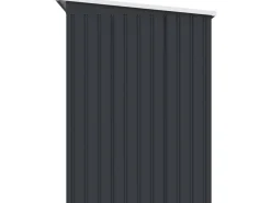 Abri de jardin en métal avec toit monopente 