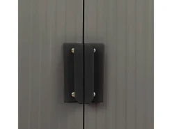 Abri de jardin métal "Dallas" - 15,16 m² - Taupe