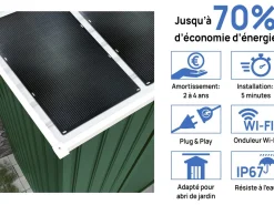 Abri de jardin métal -