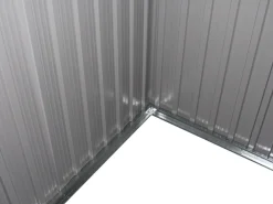 Abri de jardin métal toit plat 