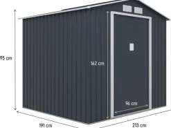 Abri de jardin métal