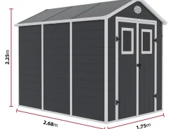 Abri de jardin résine