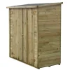 Abri jardin bois adossable "Lipki " - 1.79 x 0.9 x 1.78/1.87 m  - 1.61 m² - 12 mm - Avec plancher