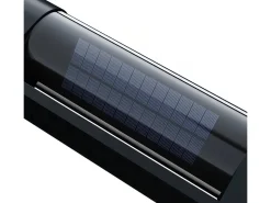 Applique solaire et rechargeable Booster " Loma "  150 à 900 Lumen - Noir