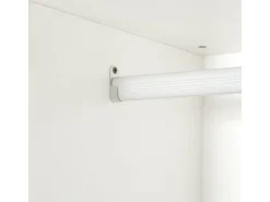 Armoire avec penderie et porte-pantalons