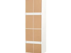 Armoire avec penderie et porte-pantalons