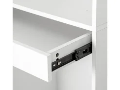 Armoire avec penderie et porte-pantalons
