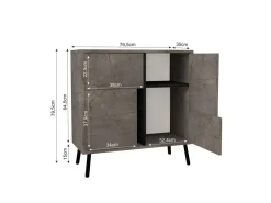 Armoire multifonction en bois 