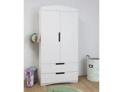 Armoire pour enfants "Classic" - 175,5 x 90 x 52 cm - Blanc