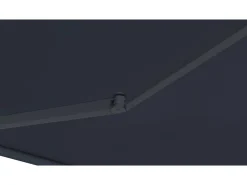 Auvent store banne rétractable en aluminium 2,5 x 3 m "Ombra 3" - Gris anthracite