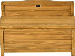 Banc coffre de jardin en bois 