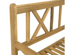 Banc de jardin en bois 120 cm