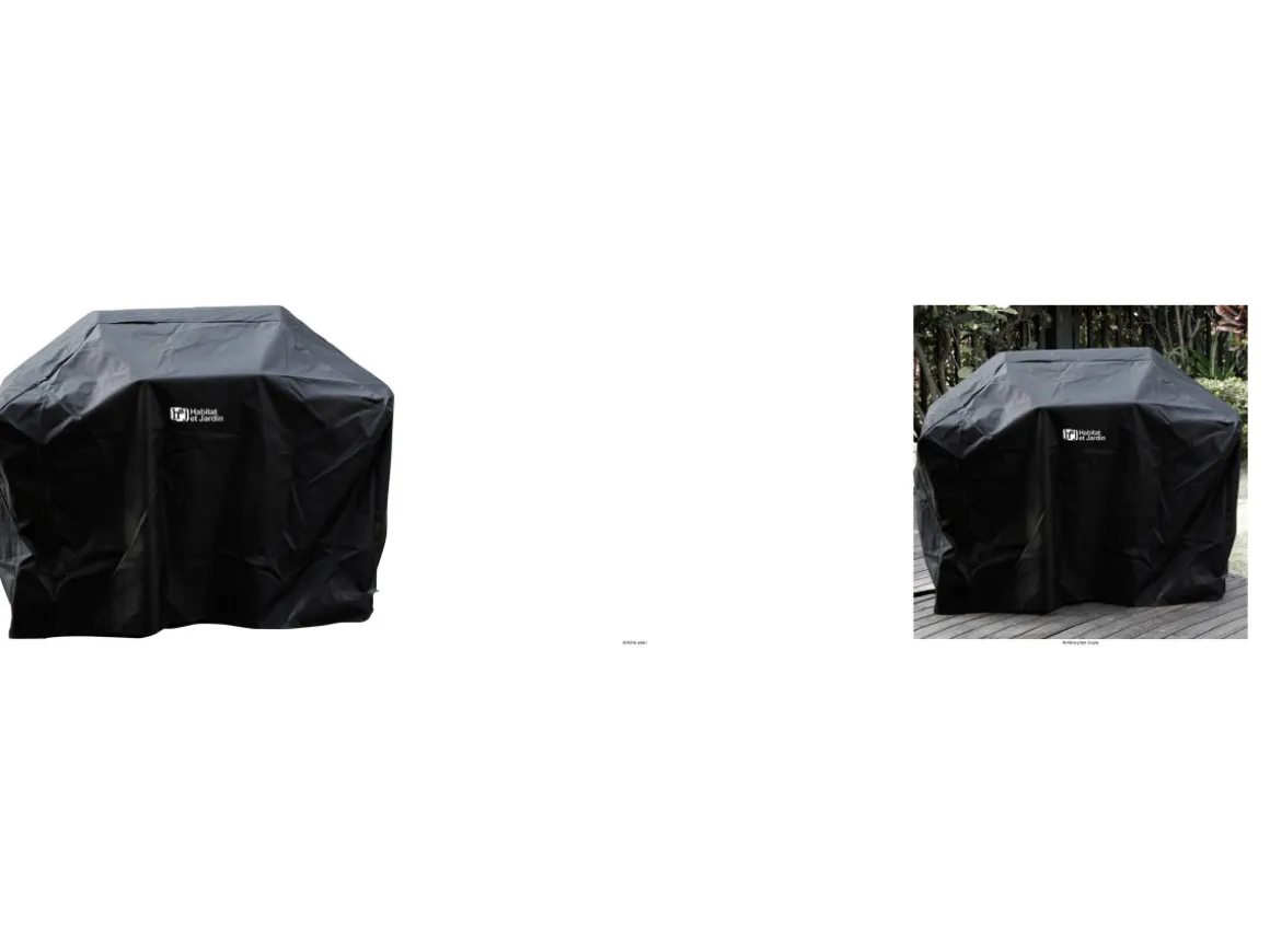 Barbecue gaz "Bingo 5" - 5 Brûleurs dont 1 latéral - 15.2kW + Housse protection - Noir