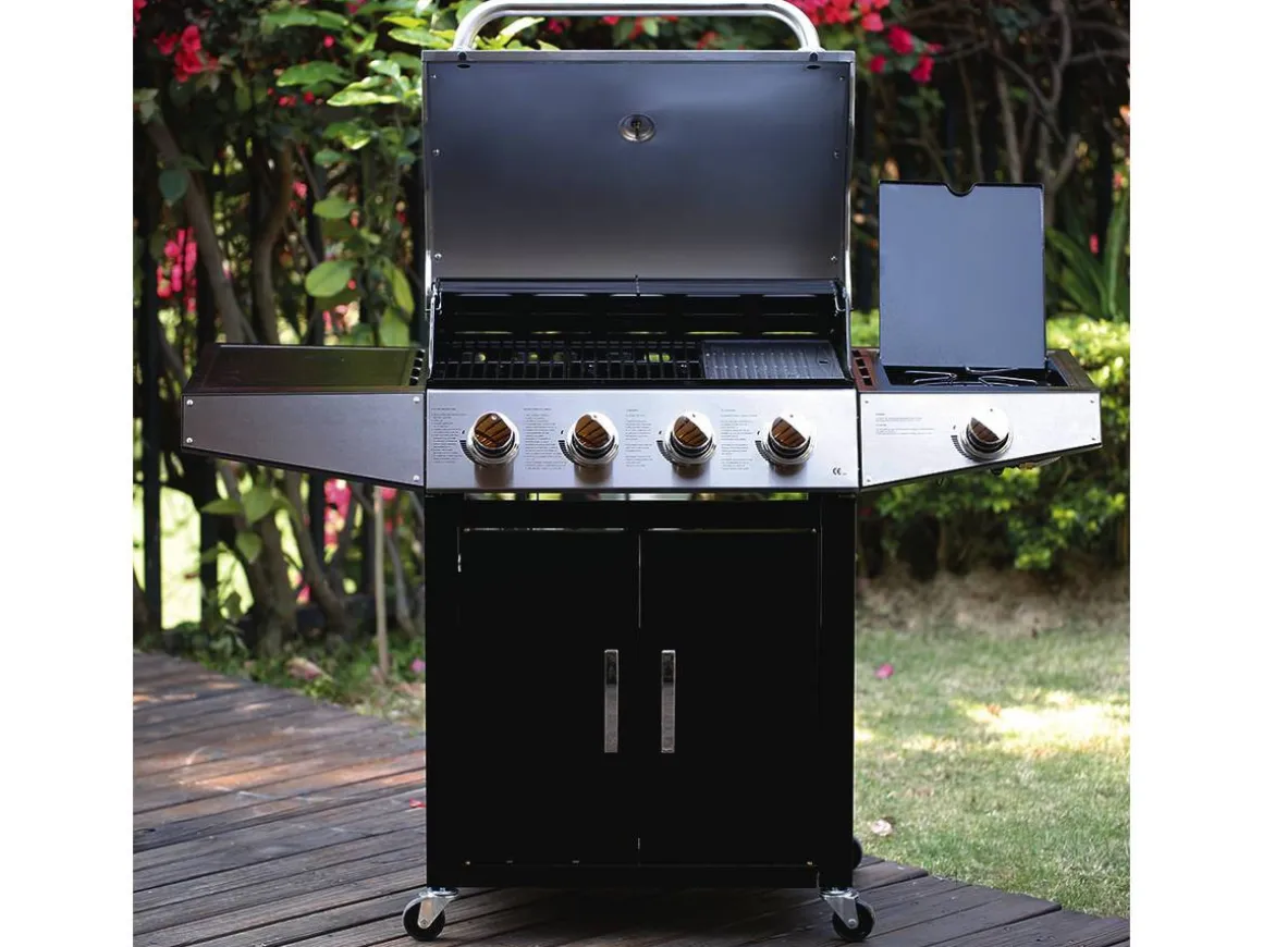 Barbecue gaz "Party 5" - 5 Brûleurs dont 1 latéral - 15.2 kW