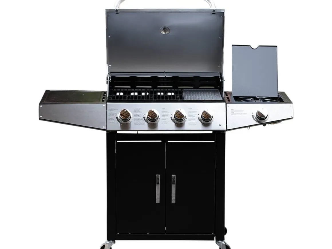 Barbecue gaz "Party 5" - 5 Brûleurs dont 1 latéral - 15.2 kW