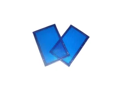 Bâche à bulles Bleu/Bleu 400 Microns forme 1