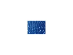 Bâche à bulles pour piscine Kolanta - 400 µ - bordée 1 coté - bleu