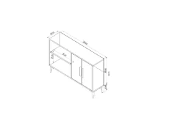 Buffet en bois