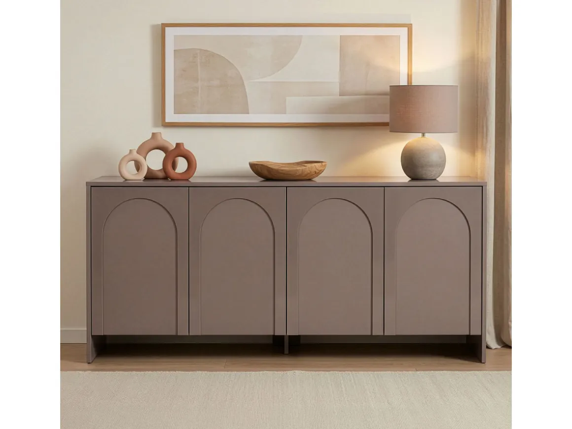 Buffet en bois "Arlen" - 180 x 45 x 80 cm - Atlas