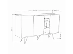 Buffet en bois