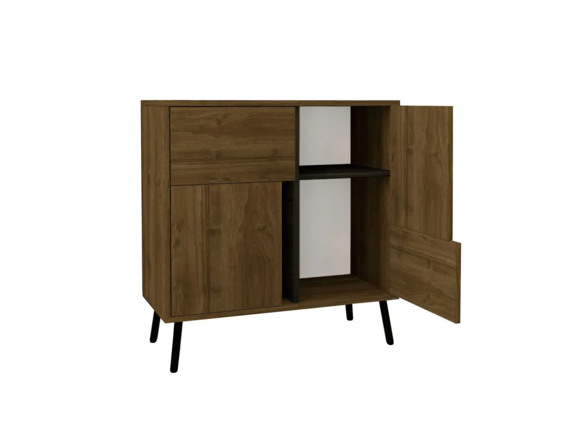 Buffet en bois "Darien" - 76 x 35 x 79 cm - Marron
