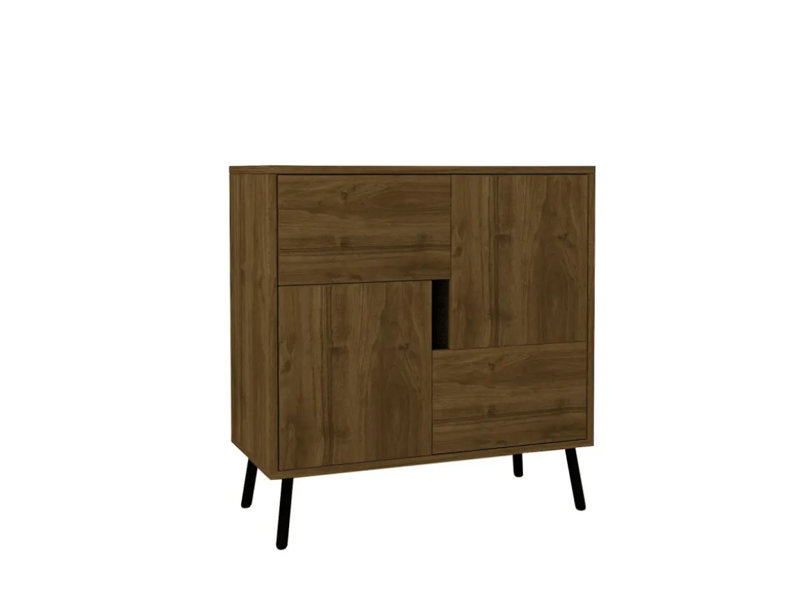 Buffet en bois "Darien" - 76 x 35 x 79 cm - Marron