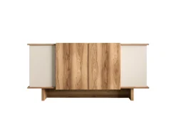 Buffet en bois "Diana" - 180 x 40 x 81 cm - Beige