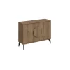 Buffet en bois "Gora" - 110 x 36 x 82 cm - Marron