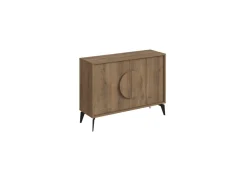 Buffet en bois "Gora" - 110 x 36 x 82 cm - Marron