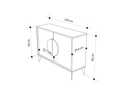 Buffet en bois