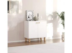 Buffet en bois "Lina" - 72 x 36 x 73 cm - Blanc