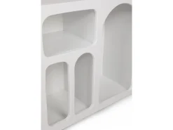 Buffet en bois "Liva" - 120 x 37 x 74 cm - Blanc
