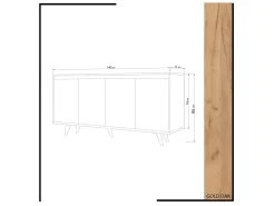 Buffet en bois