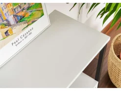 Buffet en bois "Solace" - 120 x 30 x 77 cm - Blanc