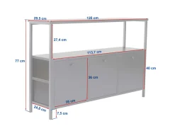 Buffet en bois 
