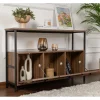 Buffet en bois "Solace" - 120 x 30 x 77 cm - Marron
