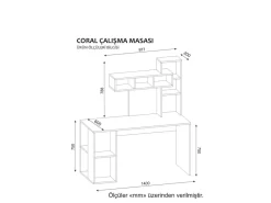 Bureau en bois 
