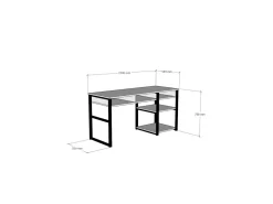 Bureau en bois 
