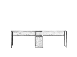 Bureau en bois
