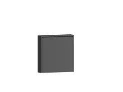 Bureau en bois "Sedir" - 90 x 59 x 154 cm - Anthracite