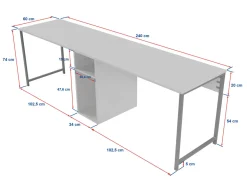 Bureau en bois 