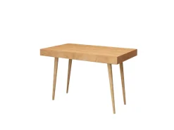 Bureau en bois "Valencia" - 100 x 60 x 74 cm - Marron