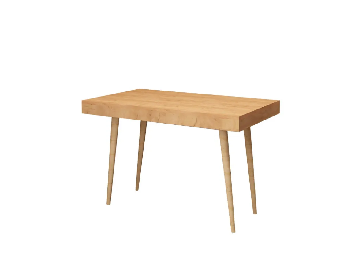 Bureau en bois "Valencia" - 100 x 60 x 74 cm - Marron