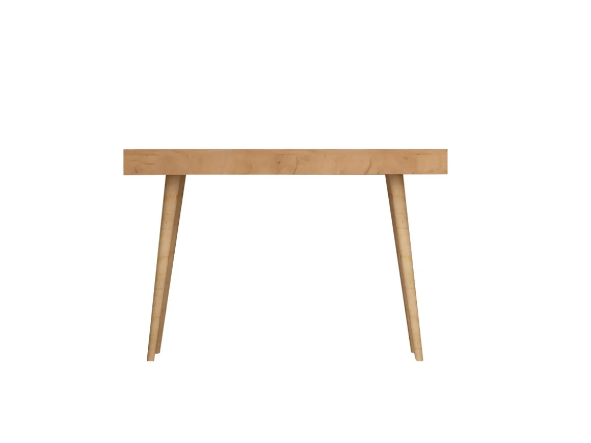 Bureau en bois "Valencia" - 100 x 60 x 74 cm - Marron