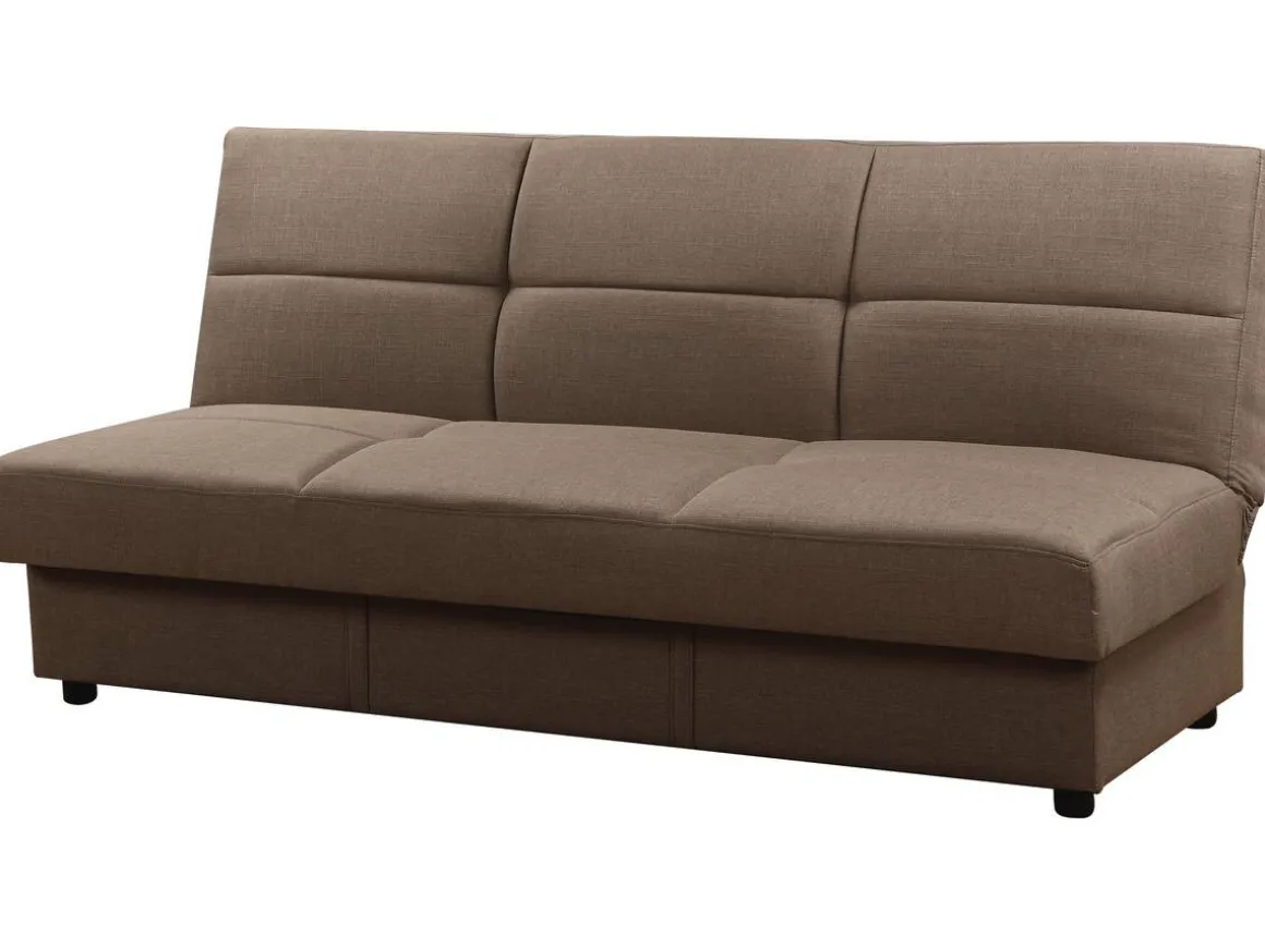 Canapé Clic-Clac "Enzo" - 186 x 80 x 87 cm - 3 places - Taupe